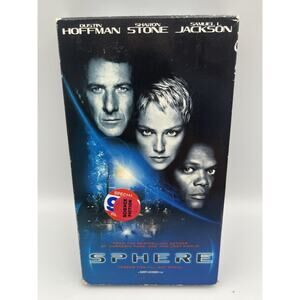 Sphere (VHS, 1998) Sharon Stone, Dustin Hoffman Scifi